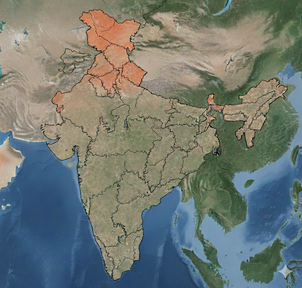 🇮🇳 L'Inde règle ses problèmes régionaux à coup de blackouts